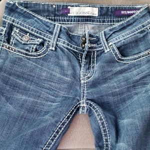 Vigoss Collection size 1 Junior fit/boot cut jeans